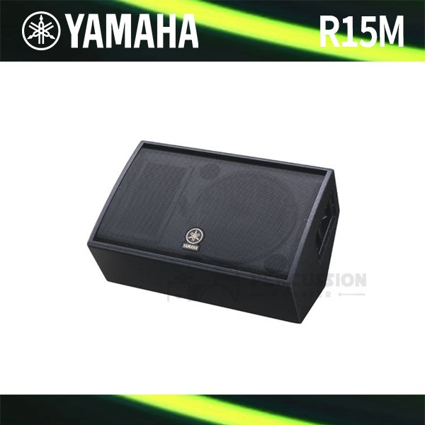 Yamaha야마하 패시브 모니터 스피커 R15M 15인치 500W Yamaha Passive Monitor Speaker R15M 15IN 500W 2Way