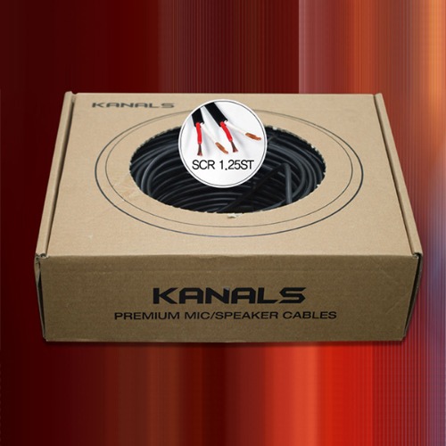 Kanals카날스 엔터그레인 1.25SQ 고급형 스피커 케이블 SK-100VA Kanals